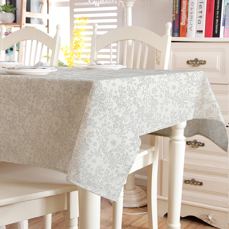 

Скатерть 8866 Time Textile 140x280 см Серебристый