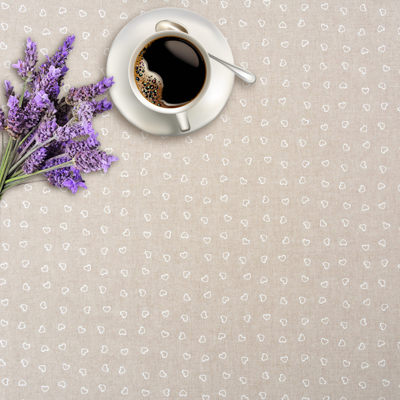 

Круглая скатерть 6522 Time Textile Ø135 см Бежевый