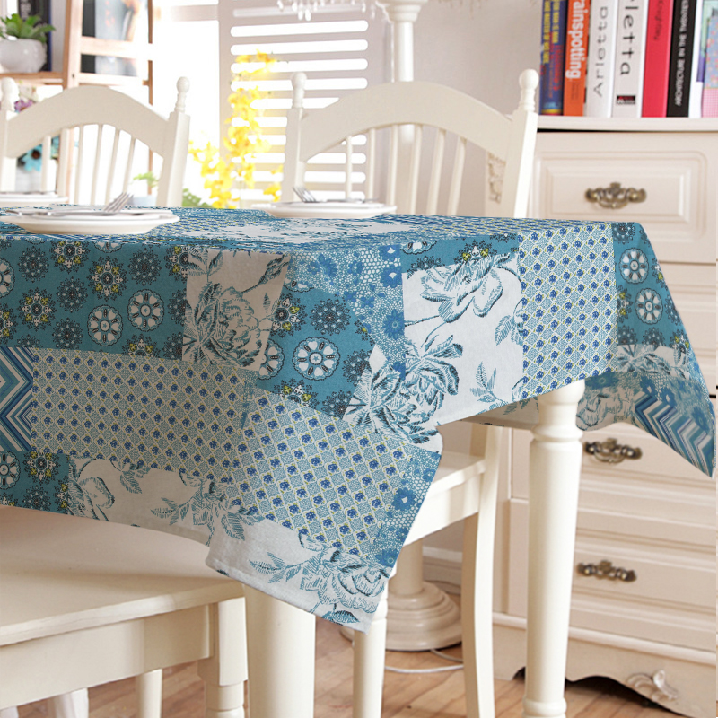 

Скатерть 8468 Time Textile 160x180 см Голубой