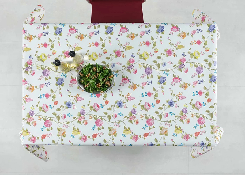 

Скатерть 7676 Time Textile 140x140 см Белый