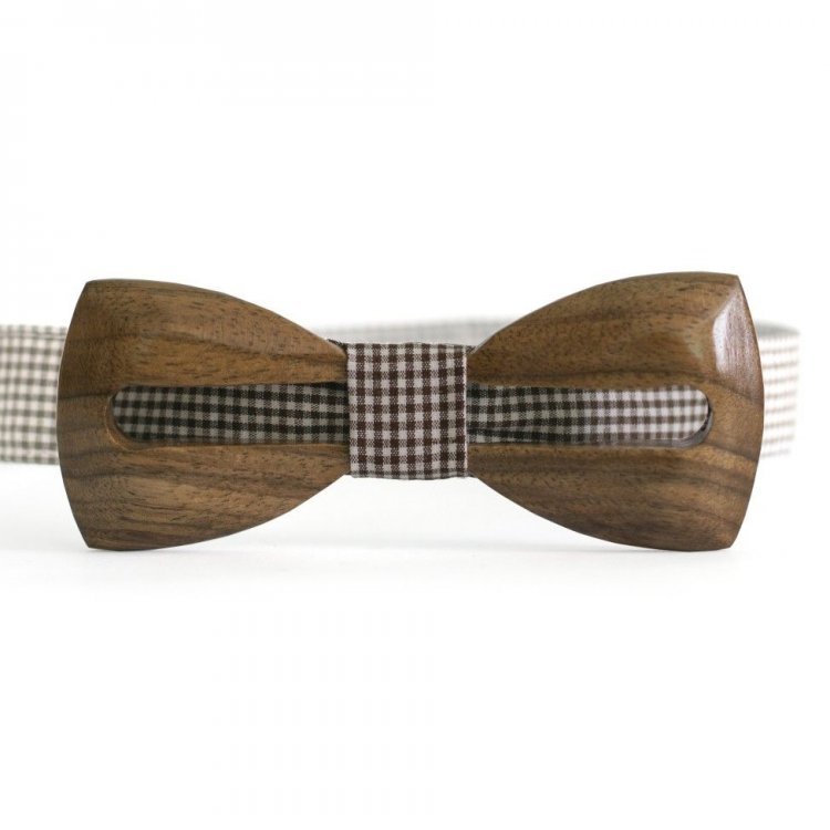 

Галстук Бабочка деревянный Gofin wood 11,5х4,5 см Деревяный