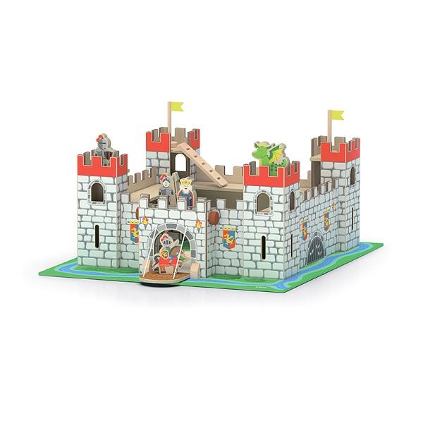 

Детский набор Деревянный замок Viga Toys 56х50х21,5 см (igr0000679) Разноцветный