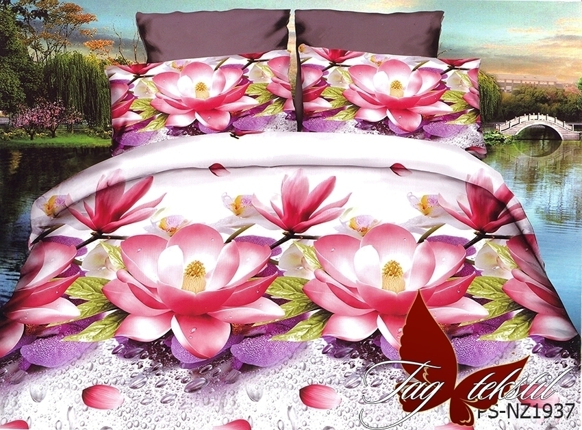 

Комплект постельного белья PS-NZ1937 ТМ TAG 215x240 см