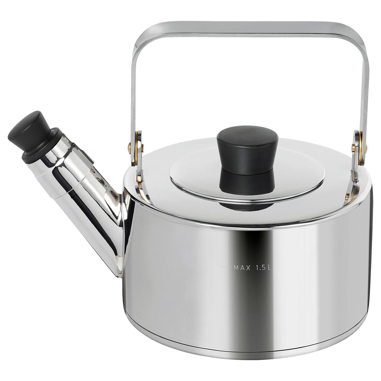 

Чайник из нержавеющей стали IKEA METALLISK 1.5 л 403.602.22