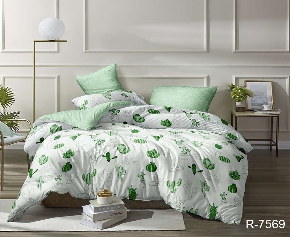 

Комплект постельного белья R7569 ТМ TAG 200х220 см