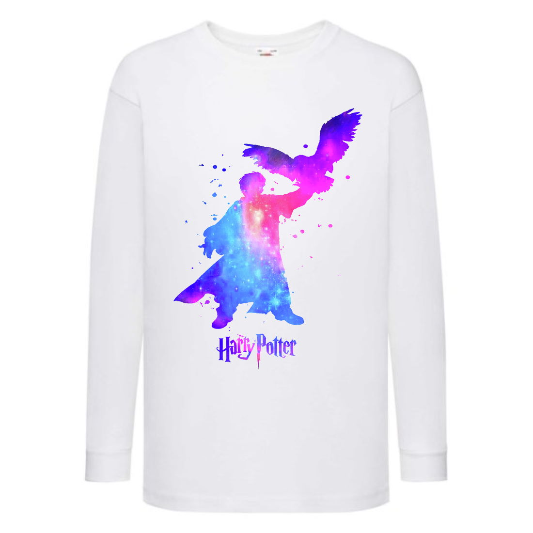 

Лонгслив реглан Гарри Поттер 2 (Harry Potter) белая (HPO wh 002) 116 см