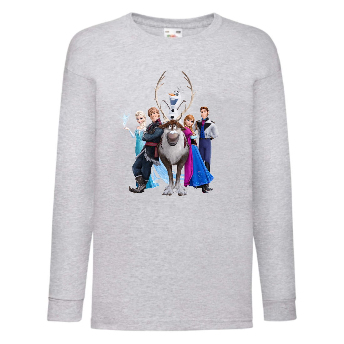 

Лонгслив реглан Холодное сердце 007 (Frozen) серый (FRH gr 007) 140 см