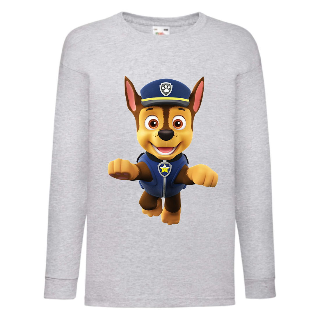 

Лонгслив реглан Щенячий патруль 6 (Paw Patrol) серый (PWP gr 06) 104 см