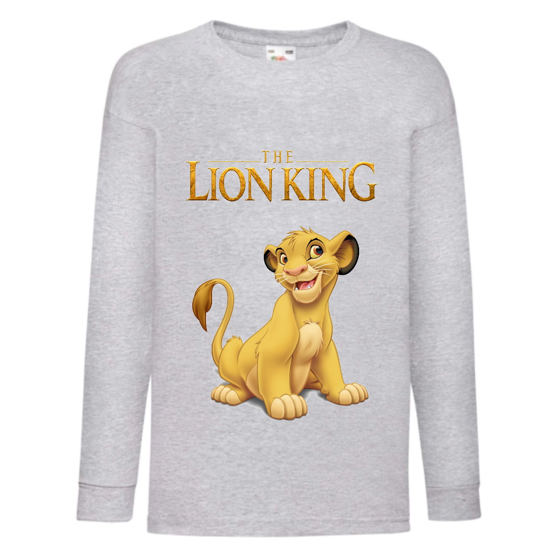 

Лонгслив реглан Король Лев 2 (Lion King) серый (LK gr 002) 128 см