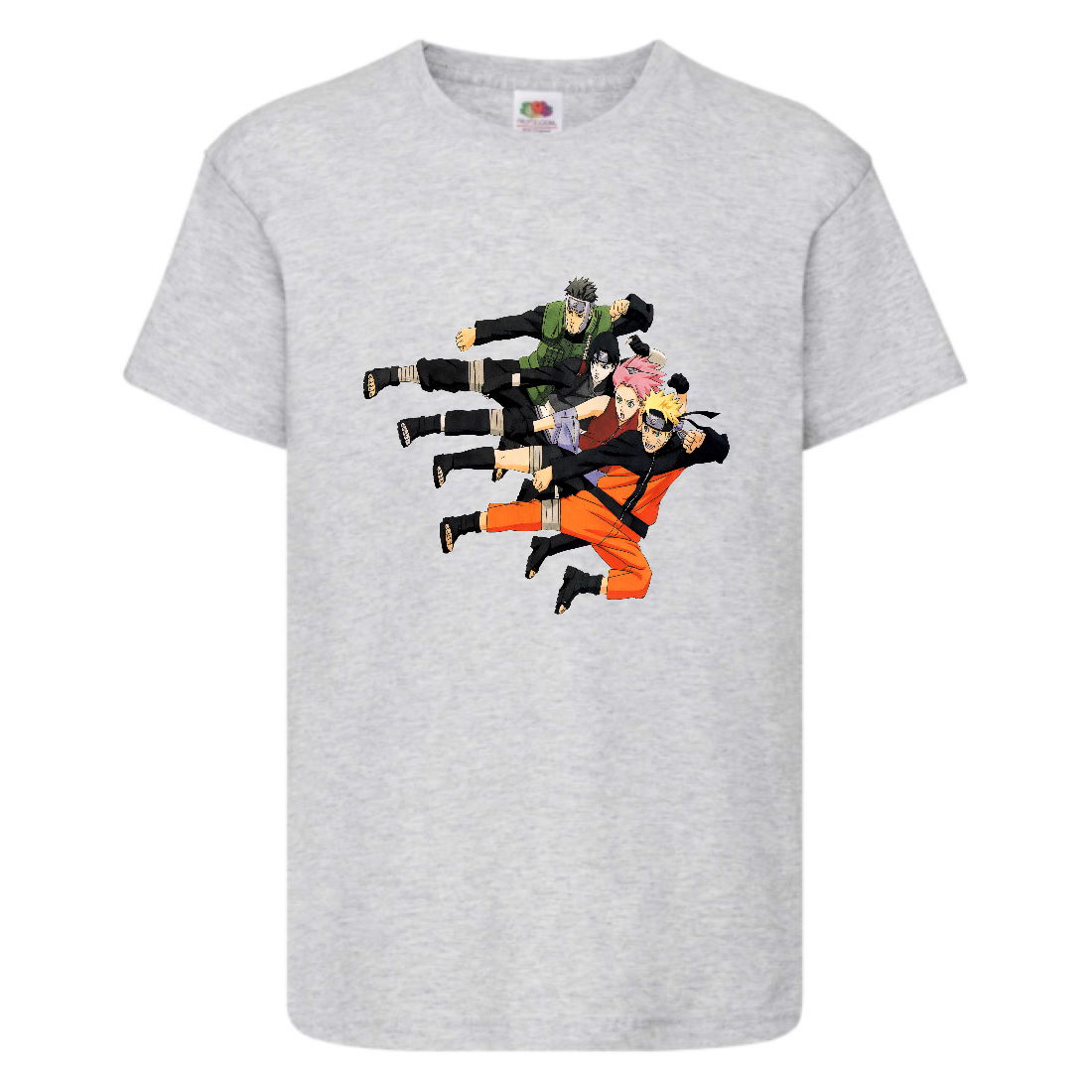 

Футболка детская Наруто 003 (Naruto) серая (NAR gry 003) 164 см