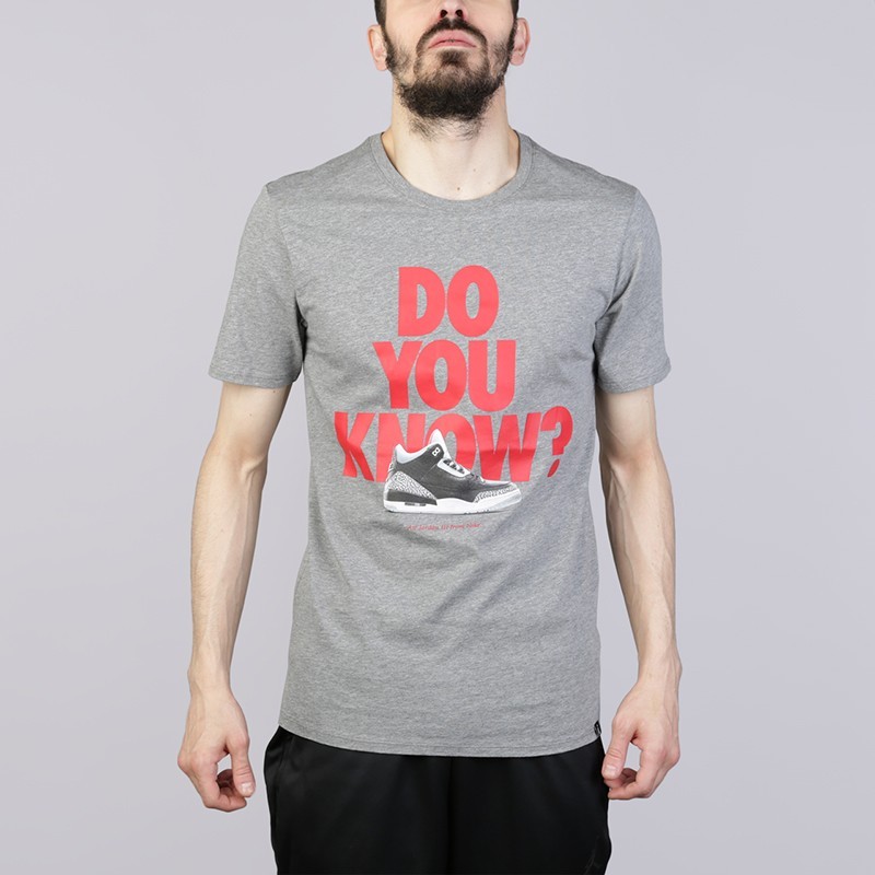 

Мужская футболка Jordan AJ3 DO YOU KNOW (M) 943936-091