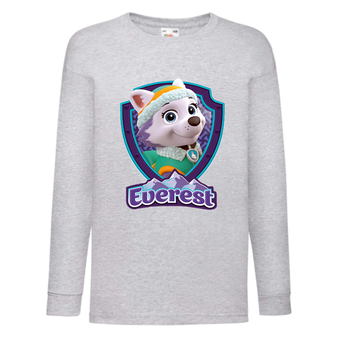 

Лонгслив реглан Щенячий патруль 18 (Paw Patrol) серый (PWP gr 009) 104 см