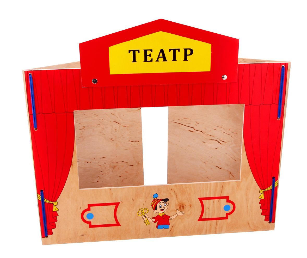 

Настольный театр Lam Toys 60х50х0,6 см Разноцветный 000080089