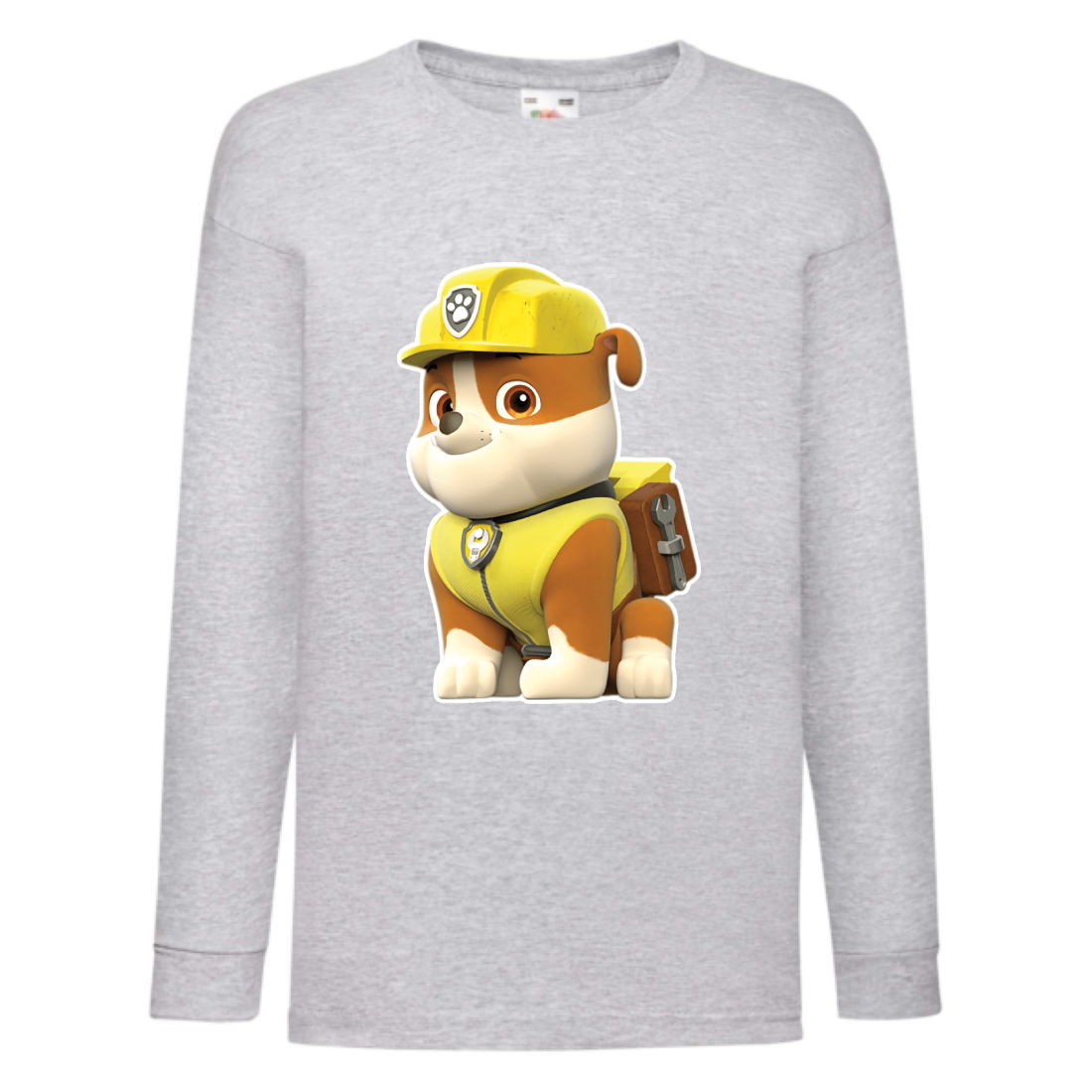 

Лонгслив реглан Щенячий патруль 9 (Paw Patrol) серый (PWP gr 09) 116 см