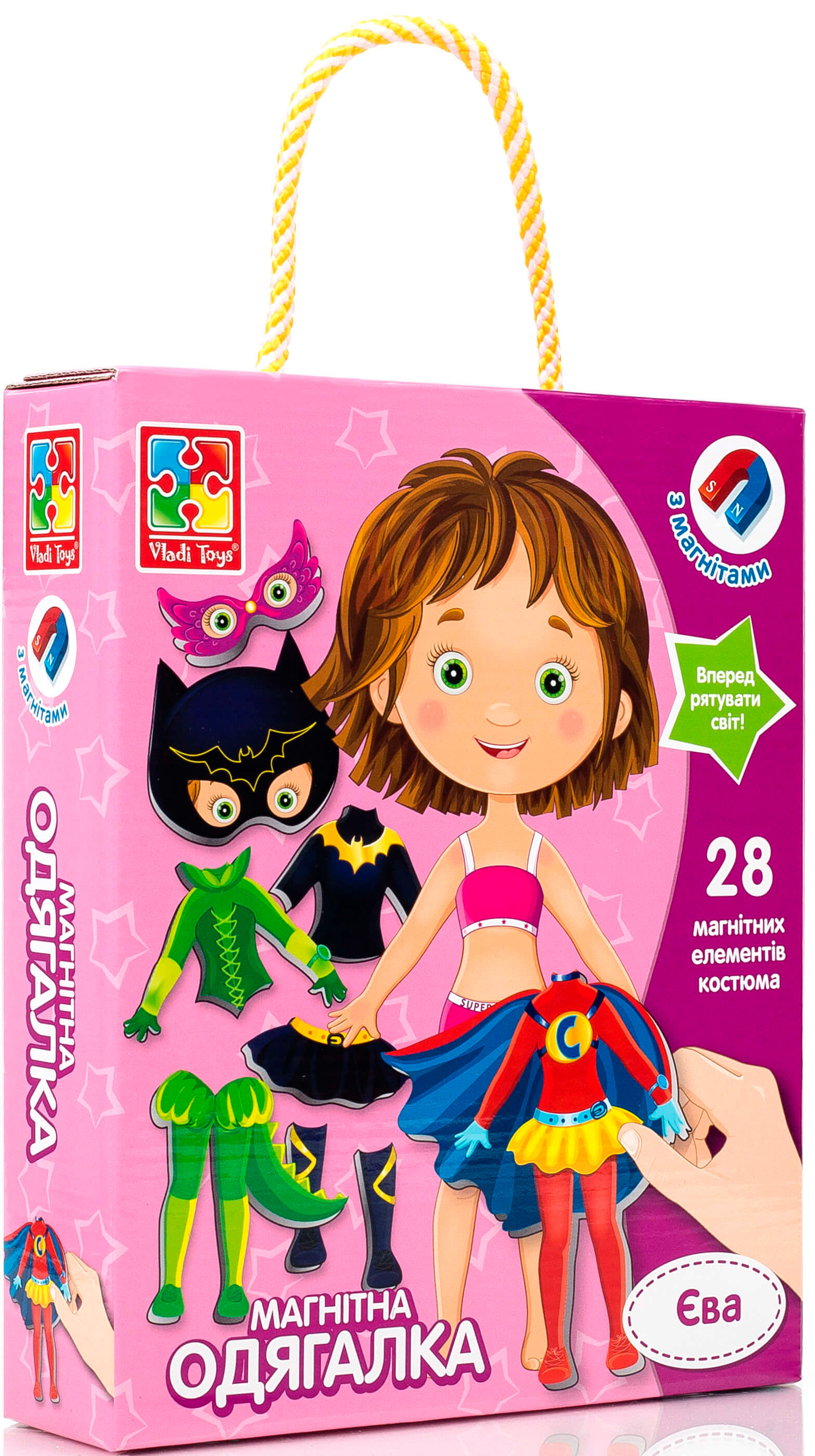 

Настольная игра Vladi Toys Магнитная одевашка Ева (Укр) (VT3702-08)