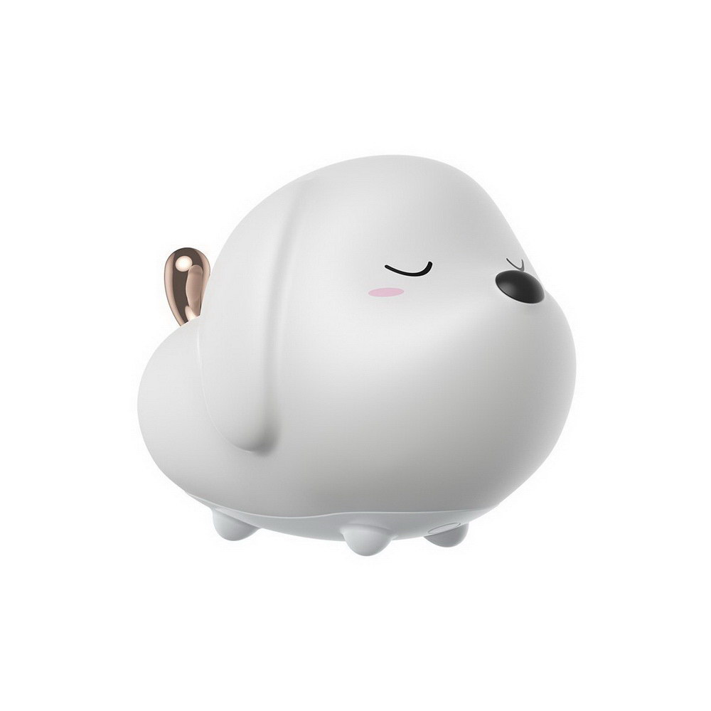 

Ночник Baseus Cute Series Doggie Silicone Night Light White (DGAM-B02)