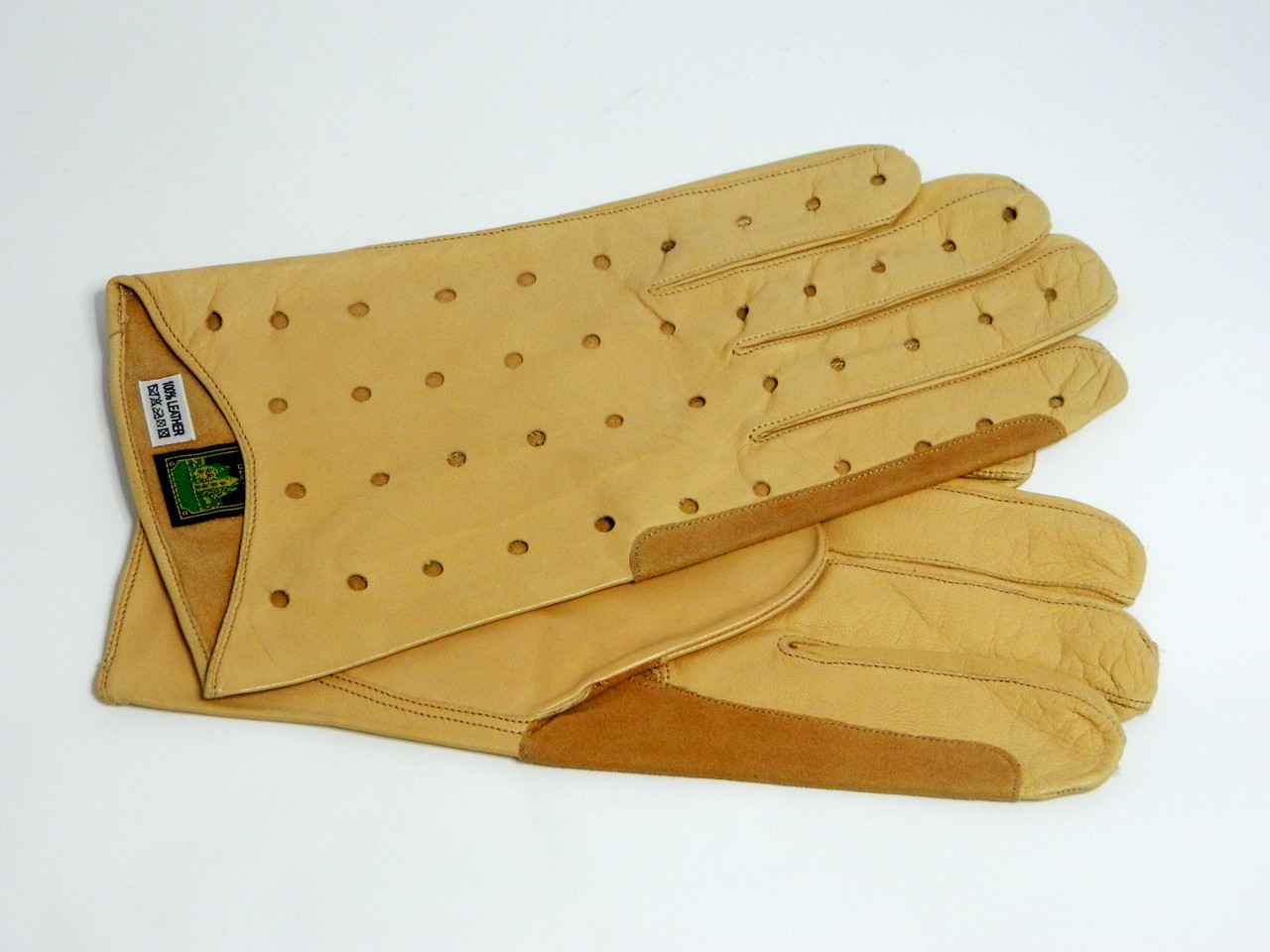 

Перчатки автомобильные мужские кожаные Alpa Gloves арт 618 размер 9,5