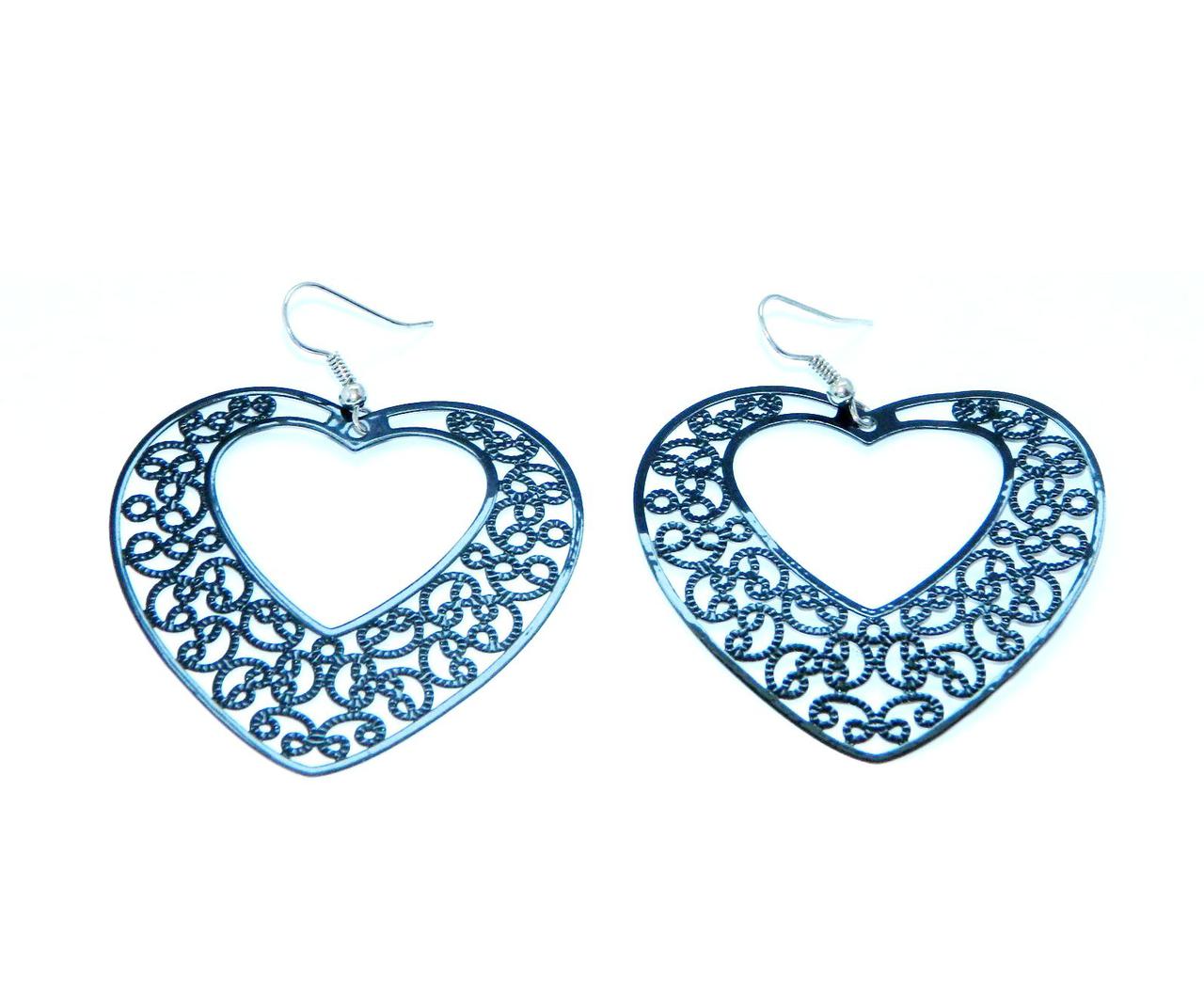 

Серьги женские ажурные из металла missOrnament 301574
