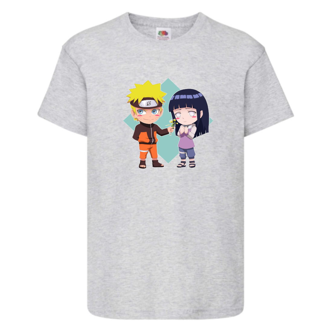 

Футболка детская Наруто 061 (Naruto) серая (NAR gry 061) 116 см