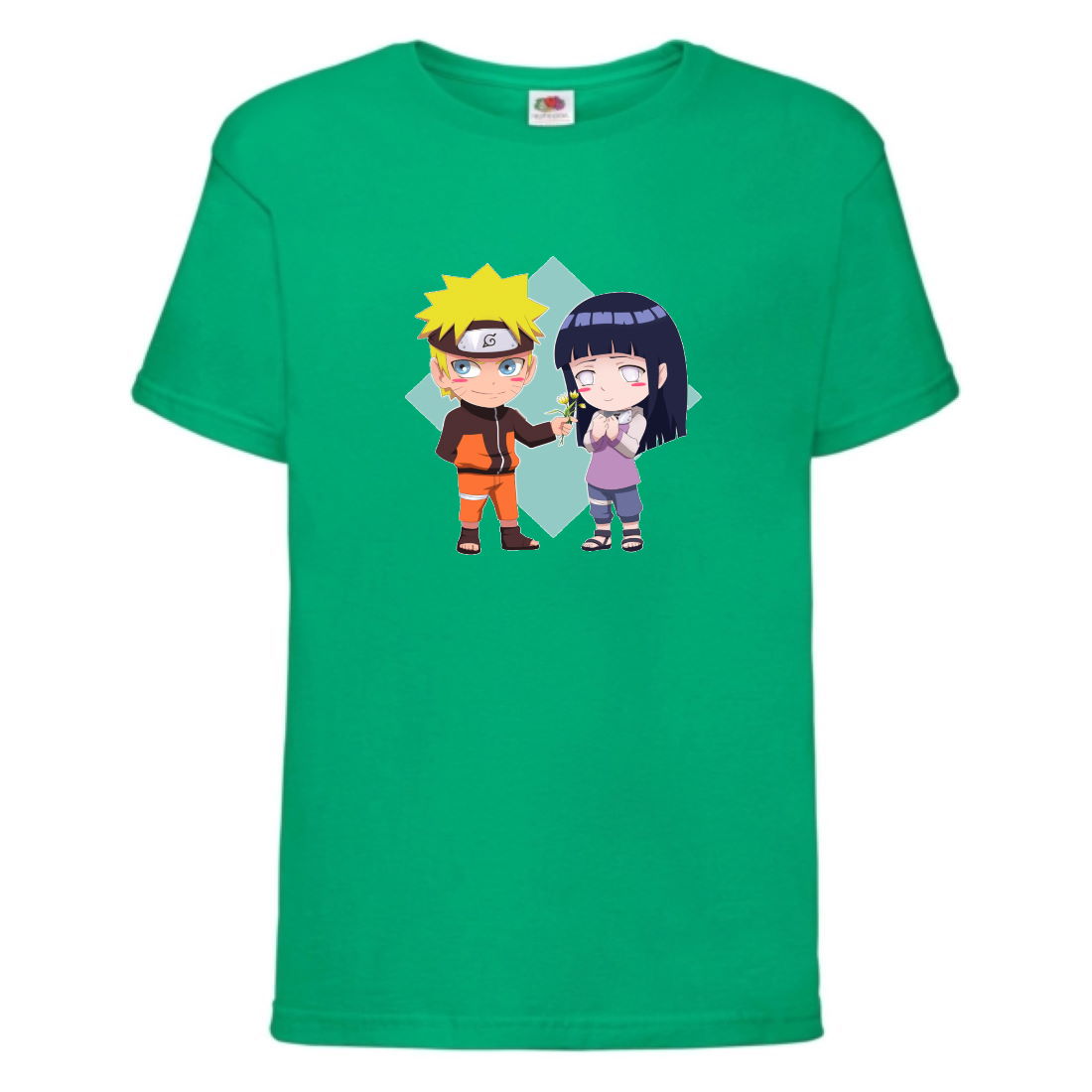 

Футболка детская Наруто 061 (Naruto) зеленая (NAR grn 061) 116 см
