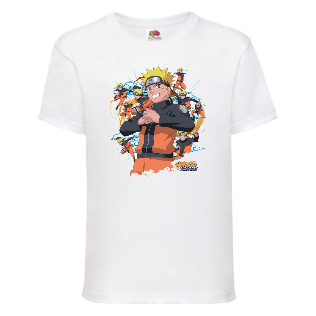 

Футболка детская Наруто 055 (Naruto) белая (NAR wh 055) 116 см