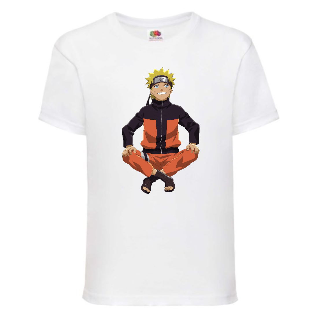 

Футболка детская Наруто 033 (Naruto) белая (NAR wh 033) 116 см