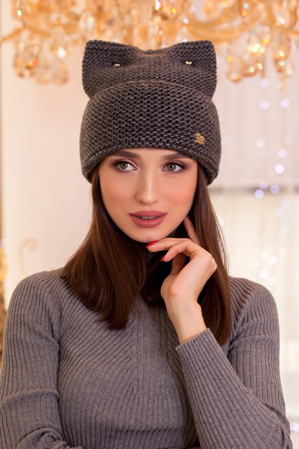 

Шапка «Габриэлла» Braxton 26038004 56-59 см темно-серый 4390 56-59
