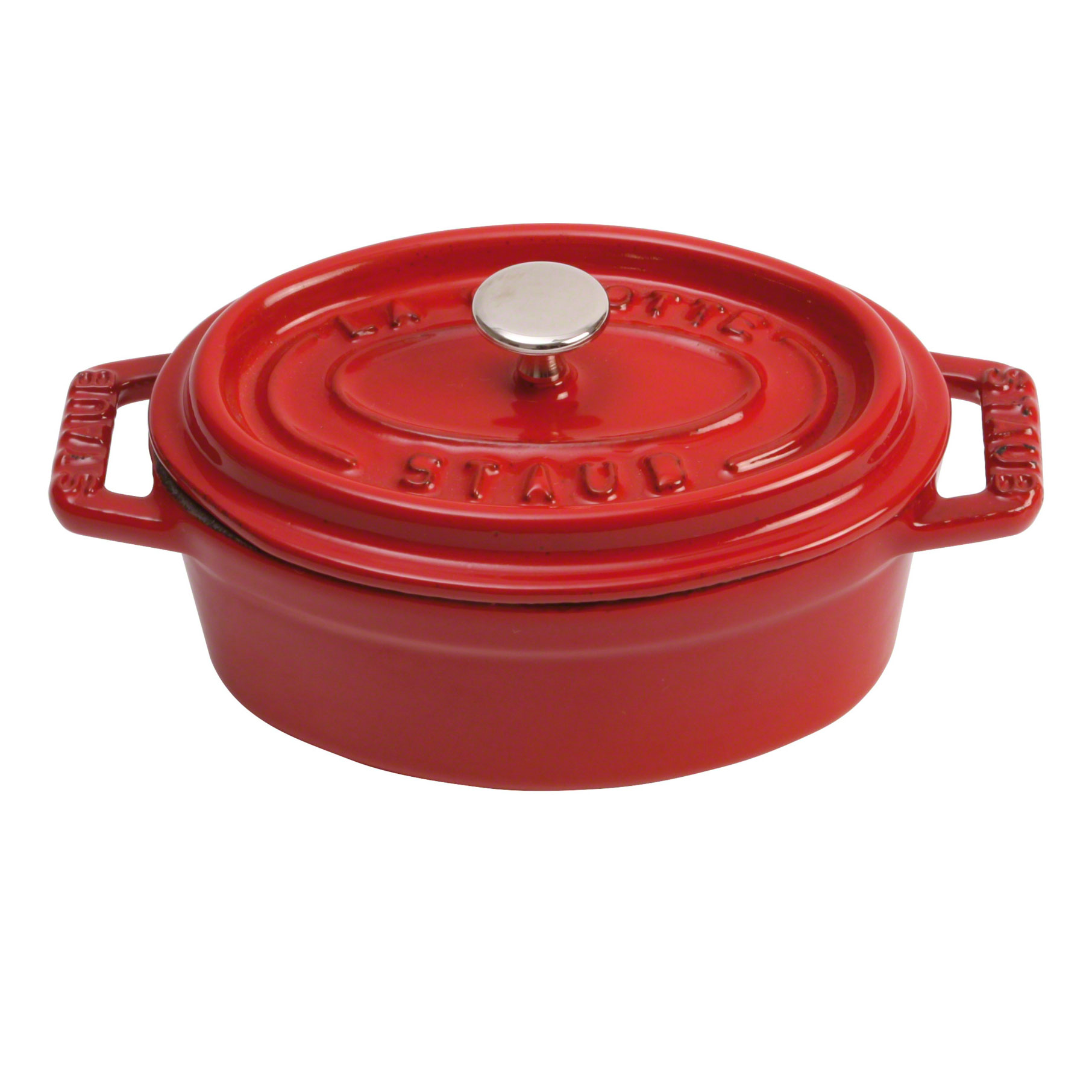 

Кокотница вишневая овальная диам.11 см - Staub - 40509-807-0