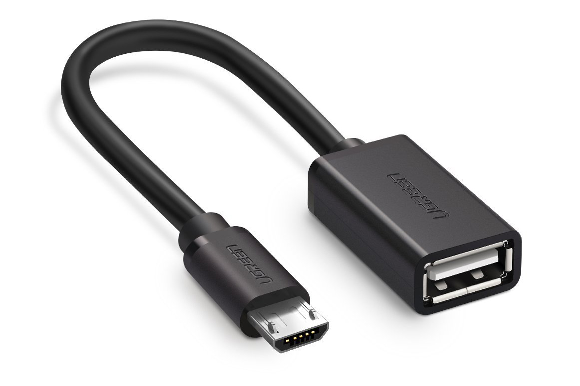 

Межкомпонентный кабель Ugreen US202 Micro USB2.0 to USB OTG Cable