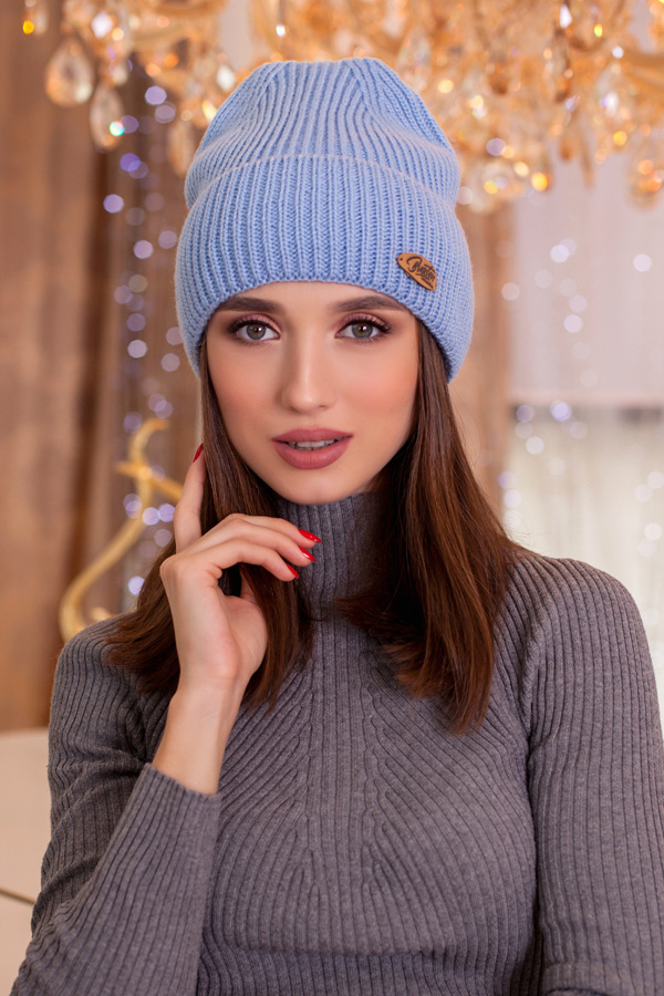 

Шапка «Альмерия» Braxton 26057024 56-59 см голубой 4478