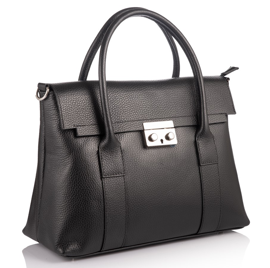 

Сумка Virginia Conti VC02726black кожаная Черный