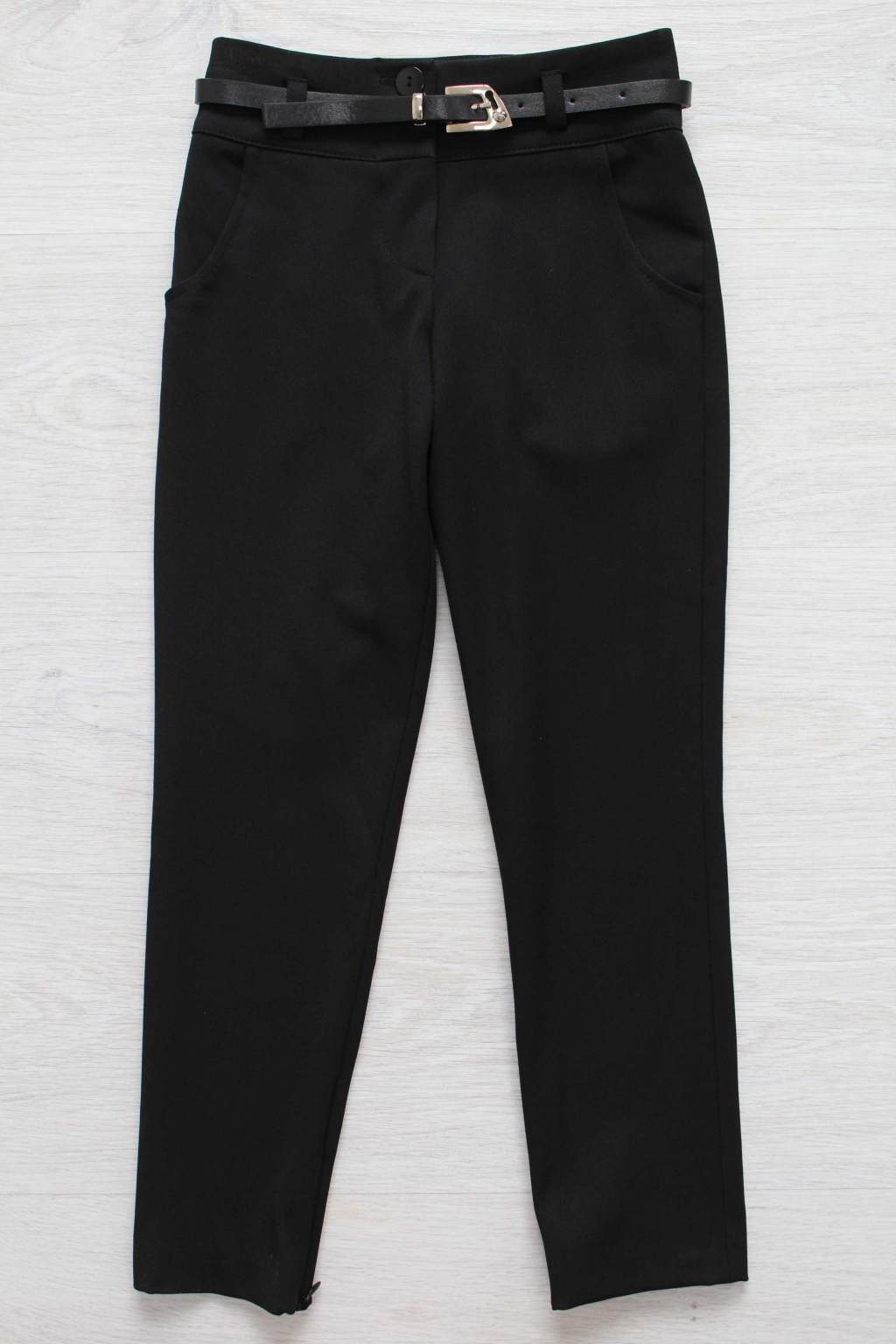 Черные школьные брюки для девочек
