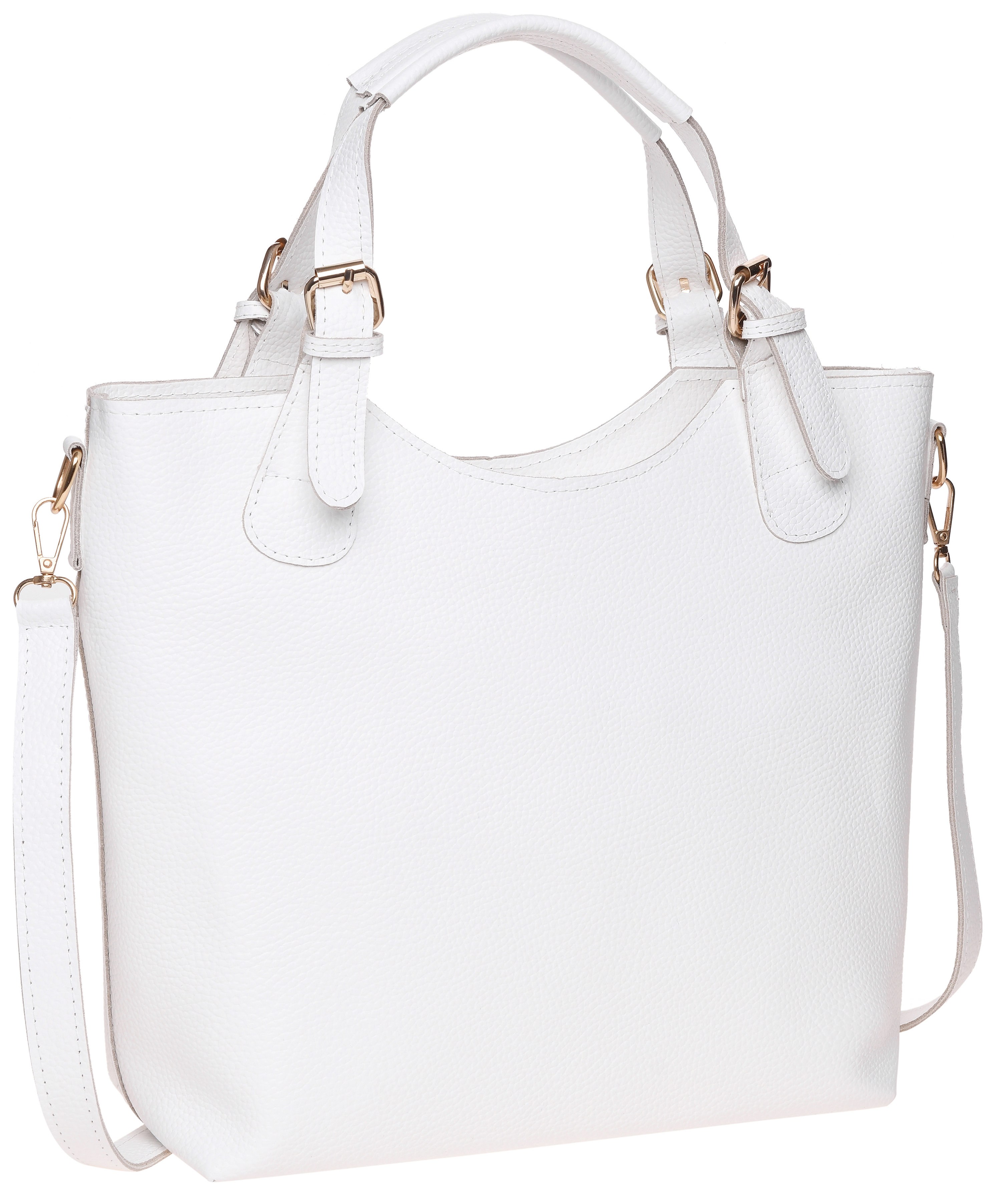 

Женская сумка кожаная Palmera 10l848 White