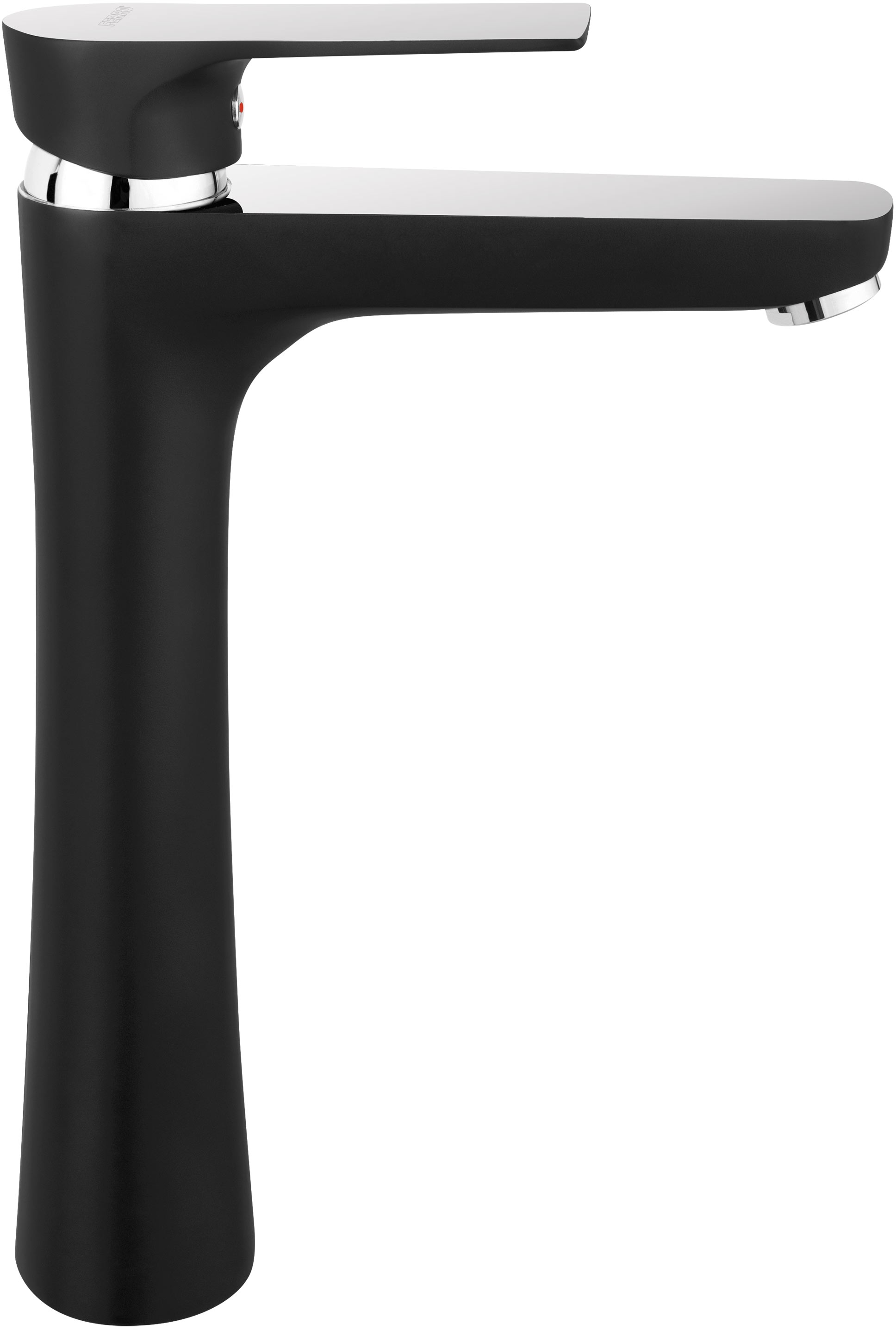 

Смеситель для раковины FERRO Algeo Square Black BAQ2LBLC