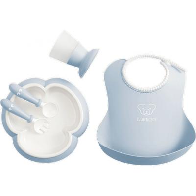 

Набор детской посуды Baby Bjorn Baby Dinner Set Powder Blue (70067)