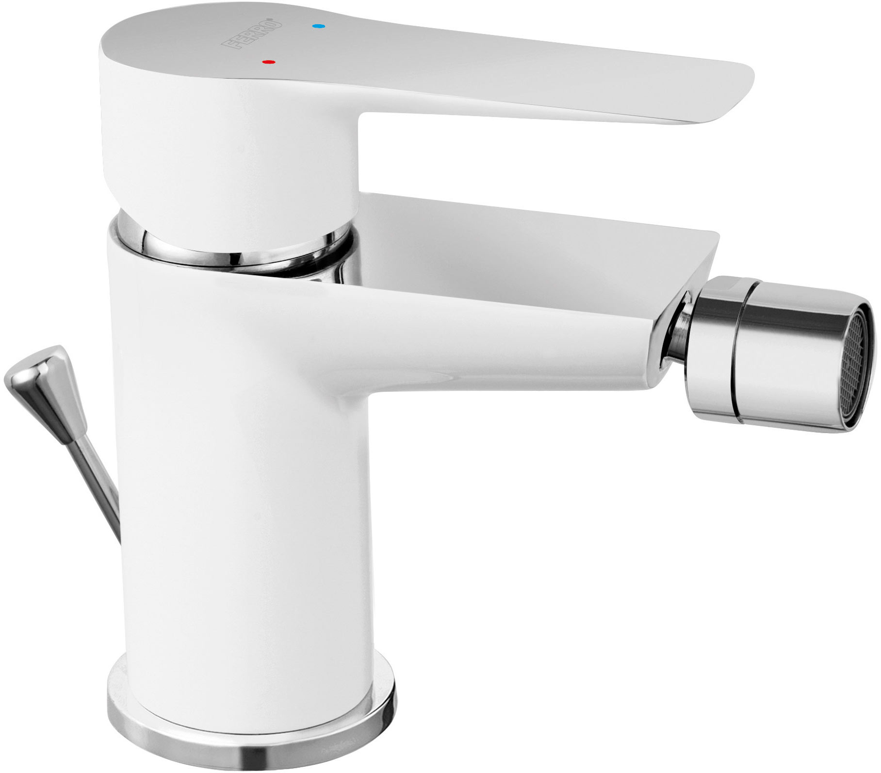 

Смеситель для биде FERRO Adore White BDR6