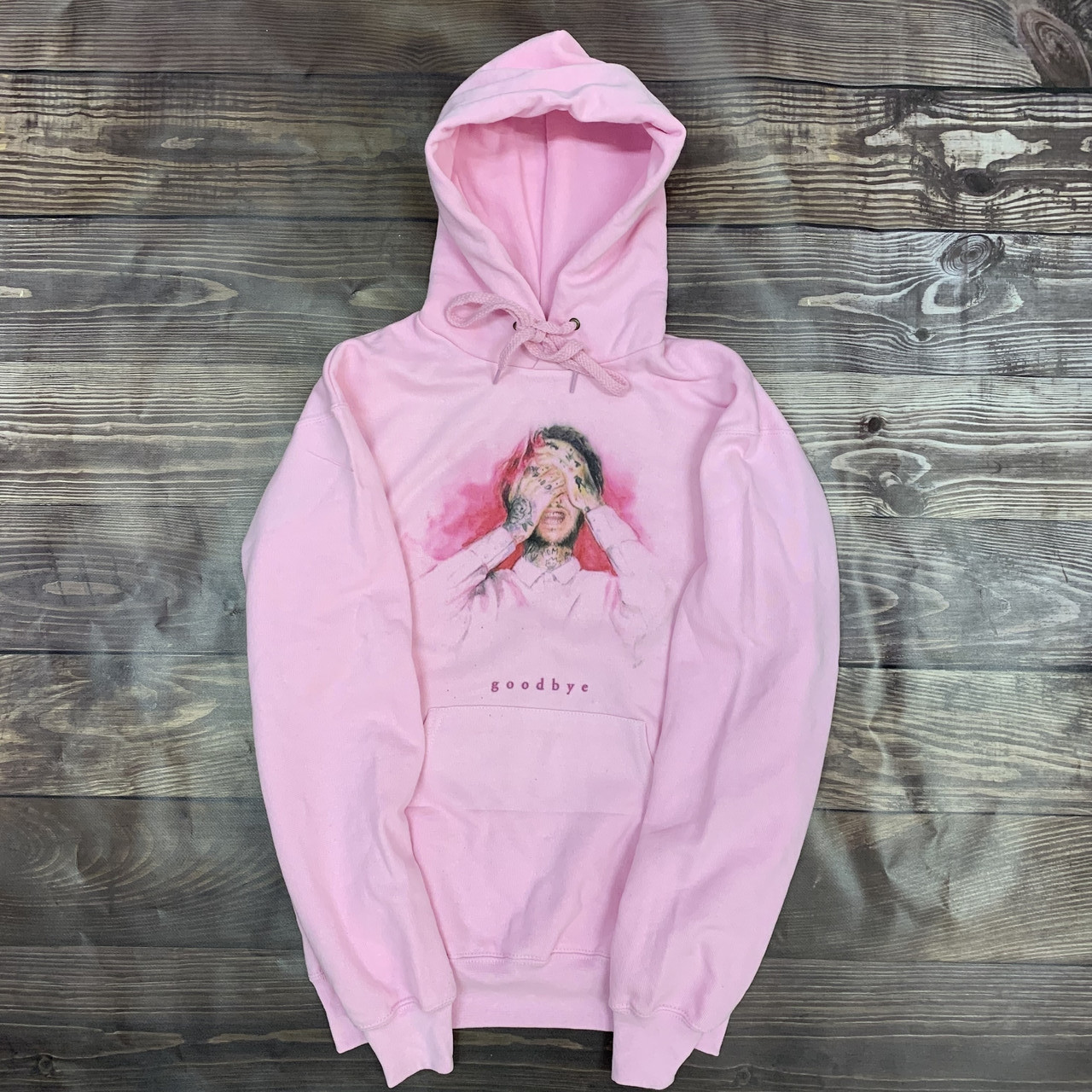 

Худи A SHO Lil Peep L розовый