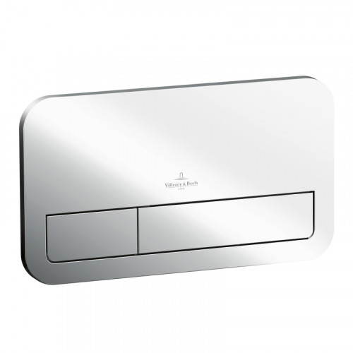 

Клавиша смыва двойная VILLEROY & BOCH VICONNECT E200 92249061 хром (59106)
