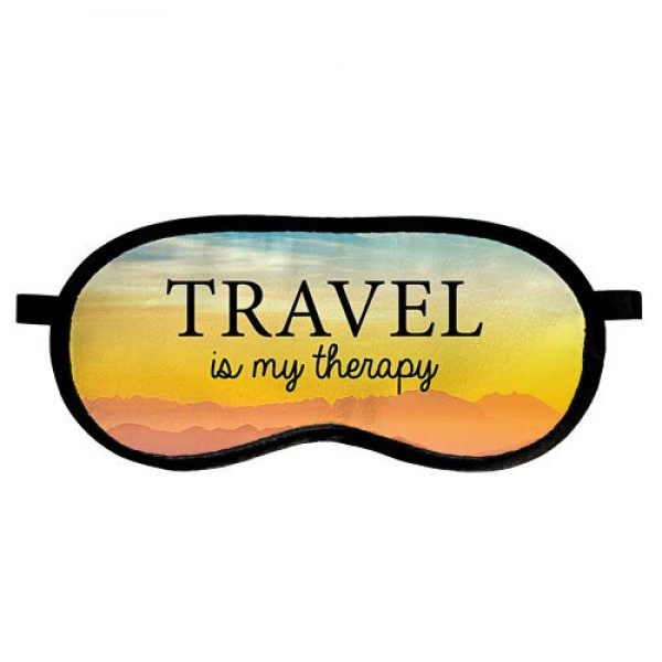 

Маска для сна Presentville с принтом Travel is my therapy