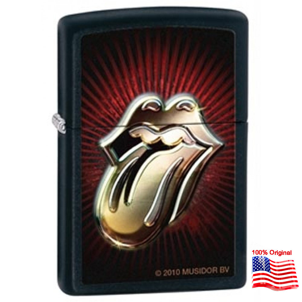 

Зажигалка Zippo 28253 Rolling Stones черная 28253