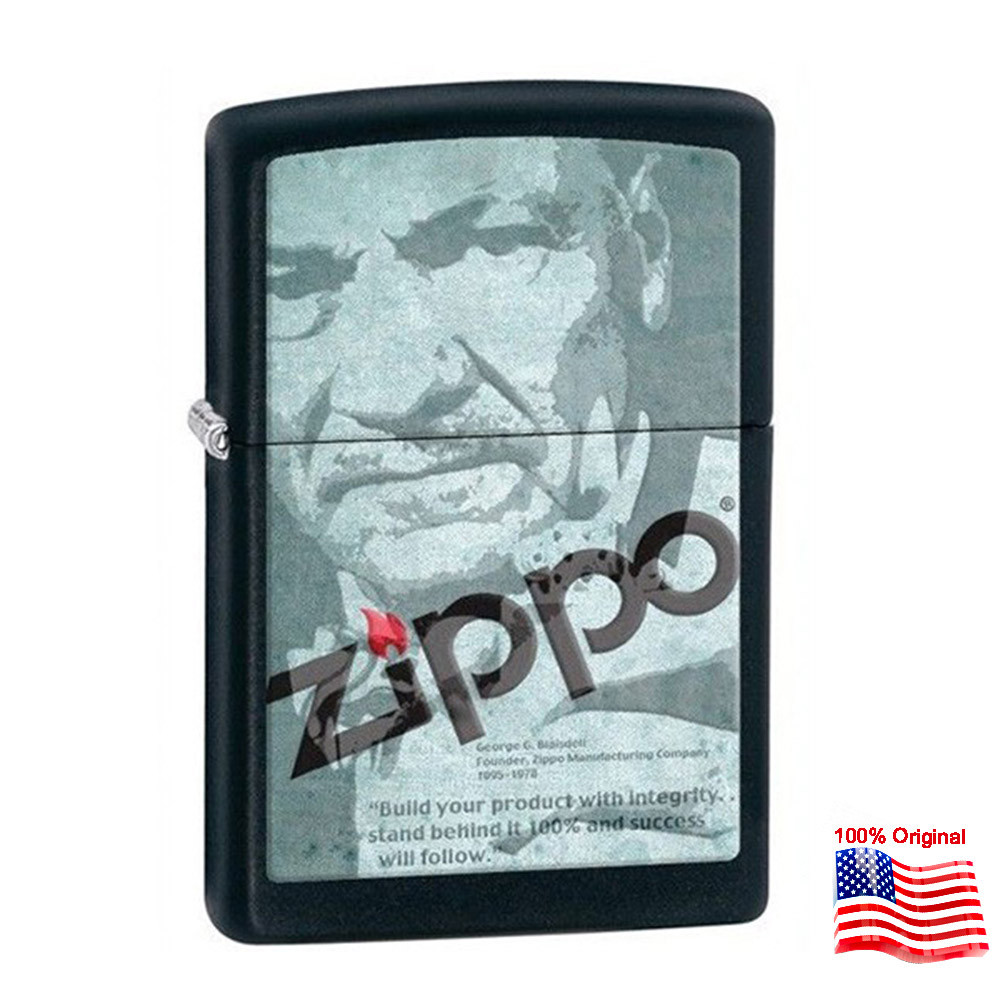 

Зажигалка Zippo 28300 Zippo Founder черная 28300