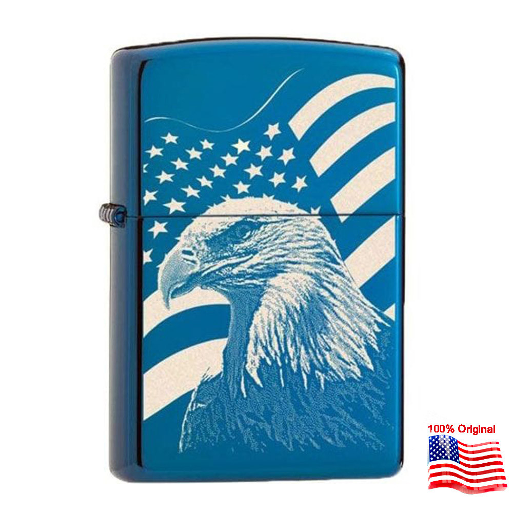 

Зажигалка Zippo 21190 Allegiance синяя 21190