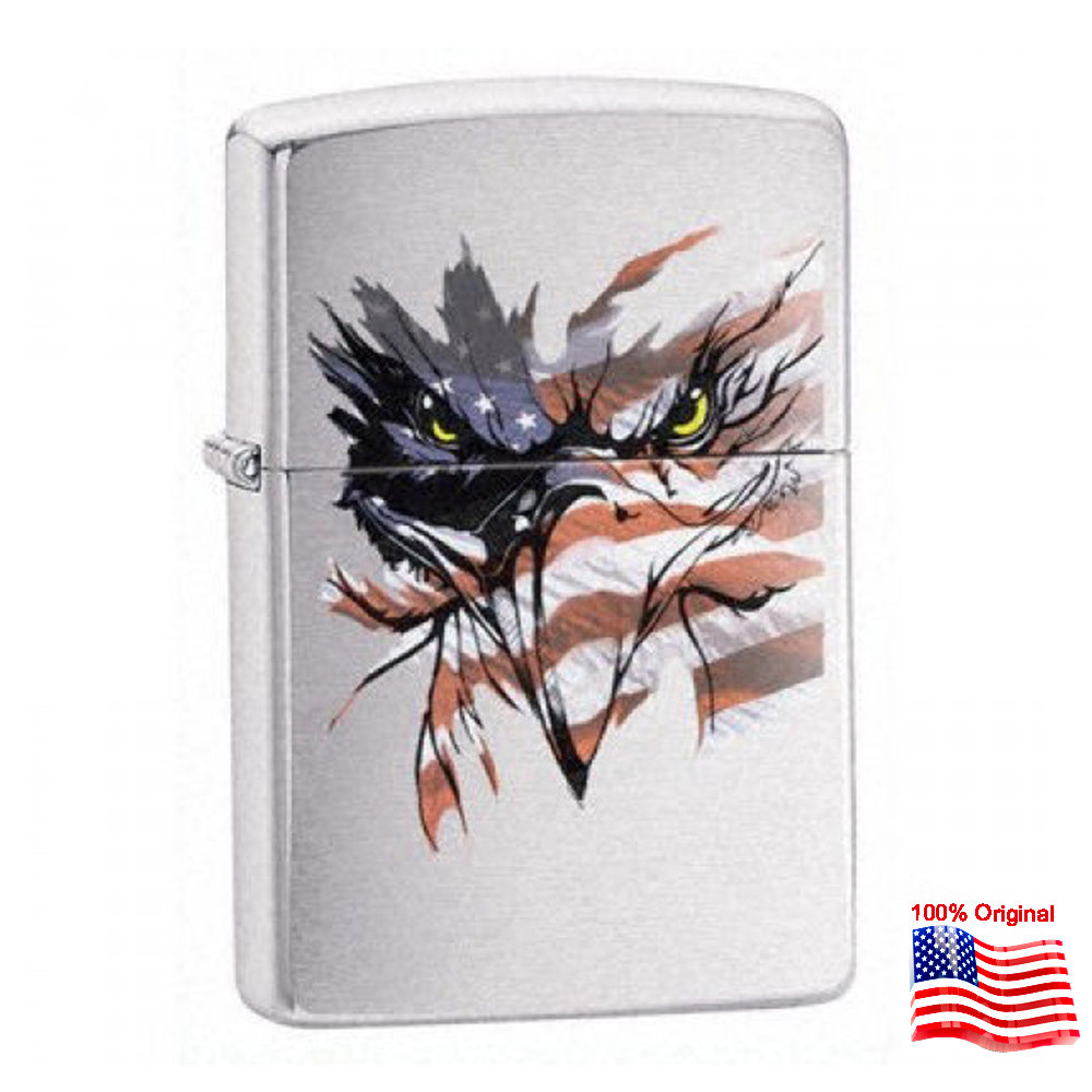 

Зажигалка Zippo 24068 PATRIOTIC серая 24068