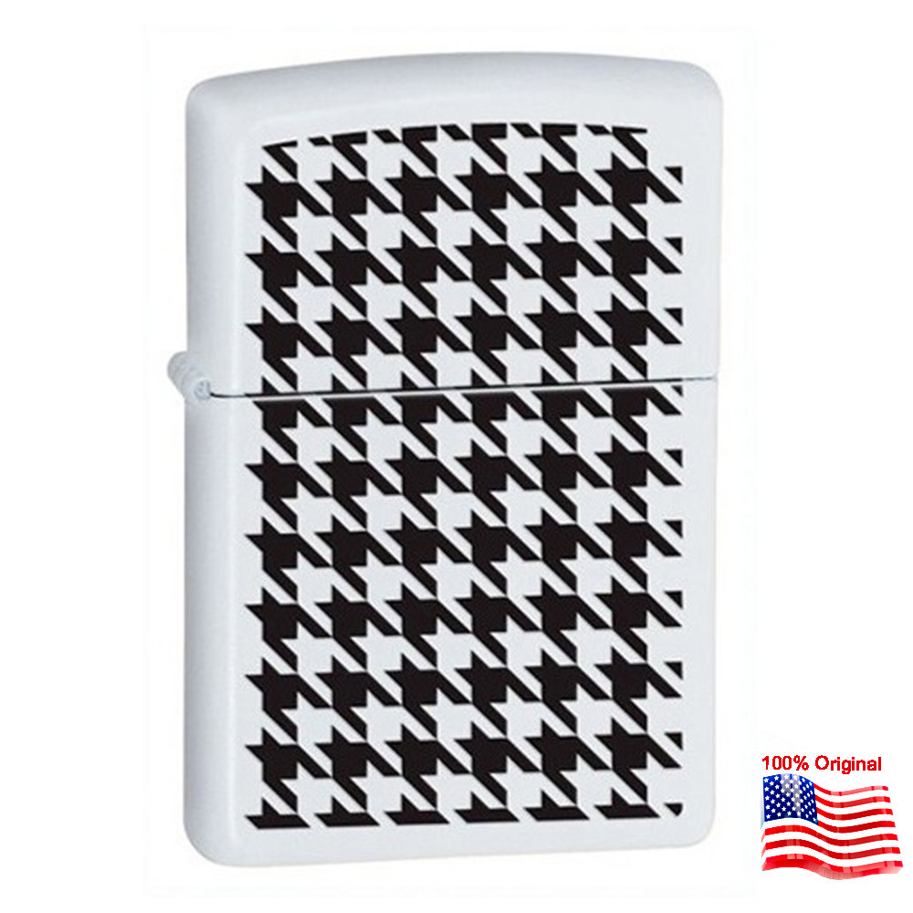

Зажигалка Zippo 24888 HOUNDSTOOTH белая 24888
