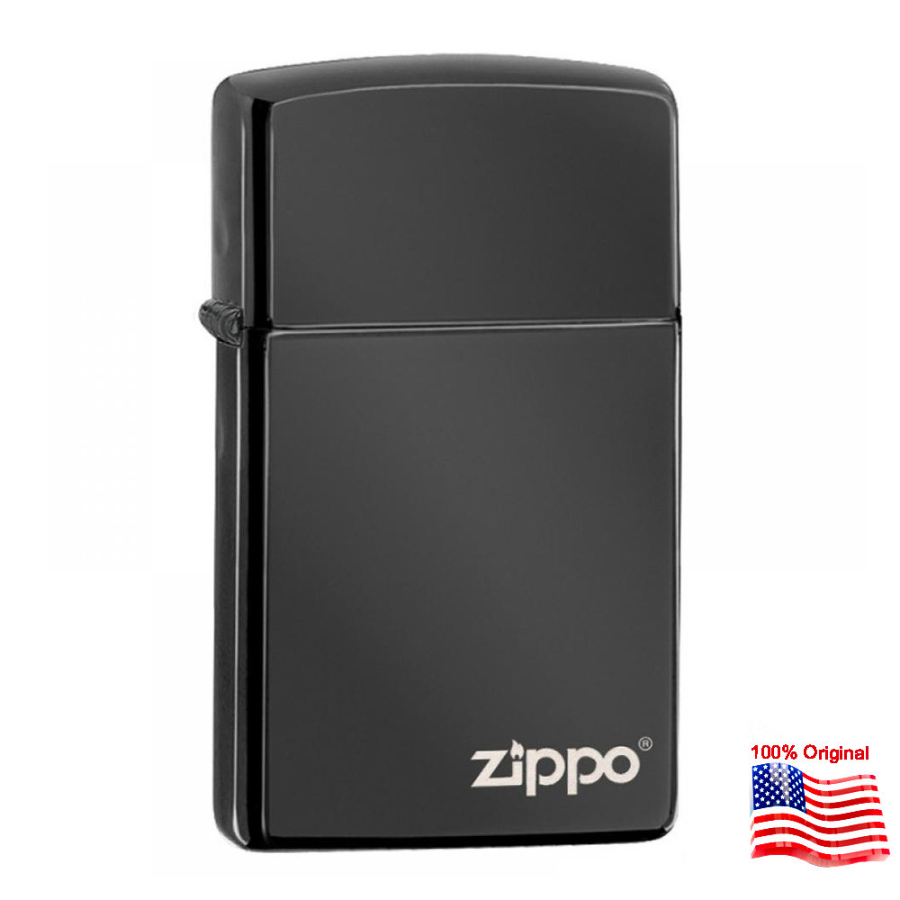 

Зажигалка Zippo 28123ZL SLIM EBONY черная 281232612