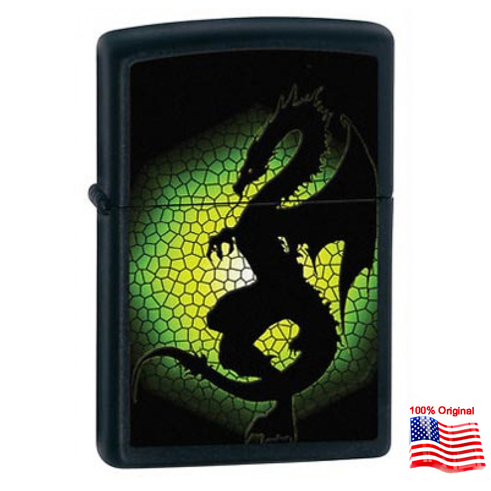 

Зажигалка Zippo 28135 BS TRIPTYCH DRAGON черная 28135