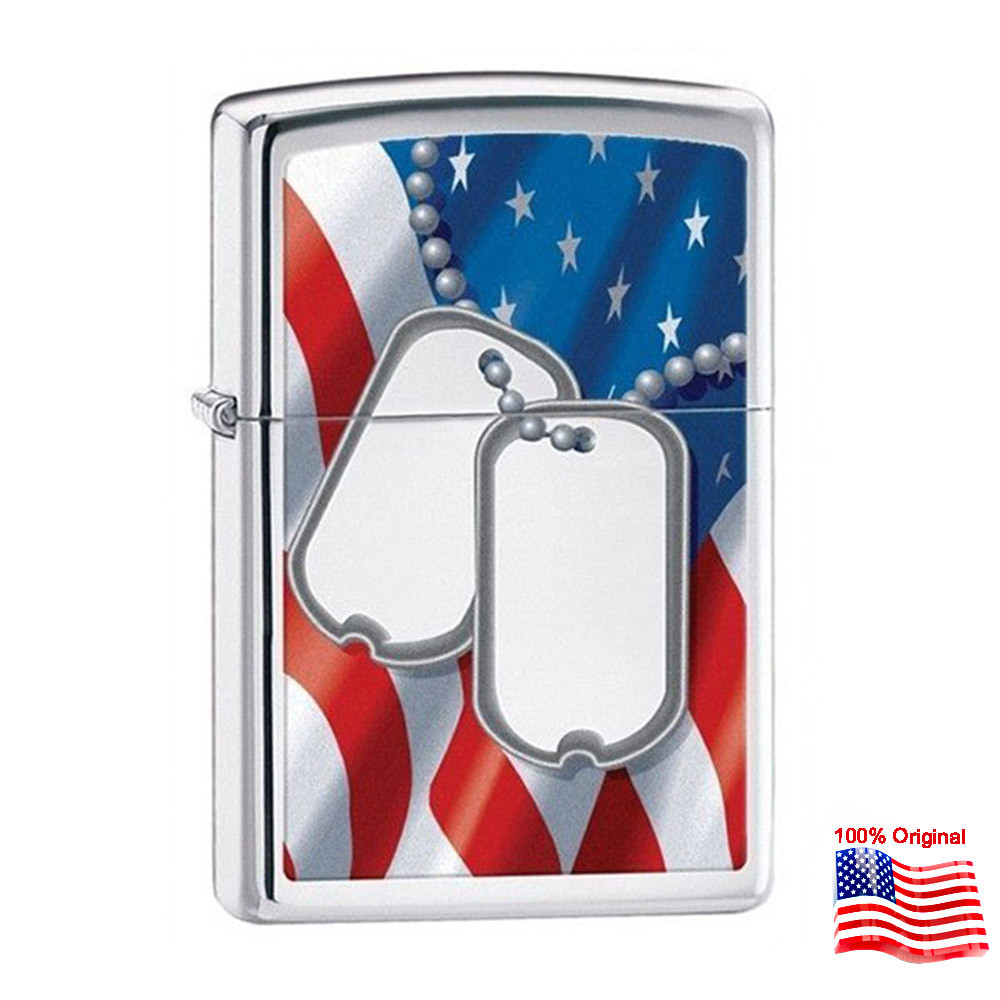 

Зажигалка Zippo 28291 TAGS серая 28291