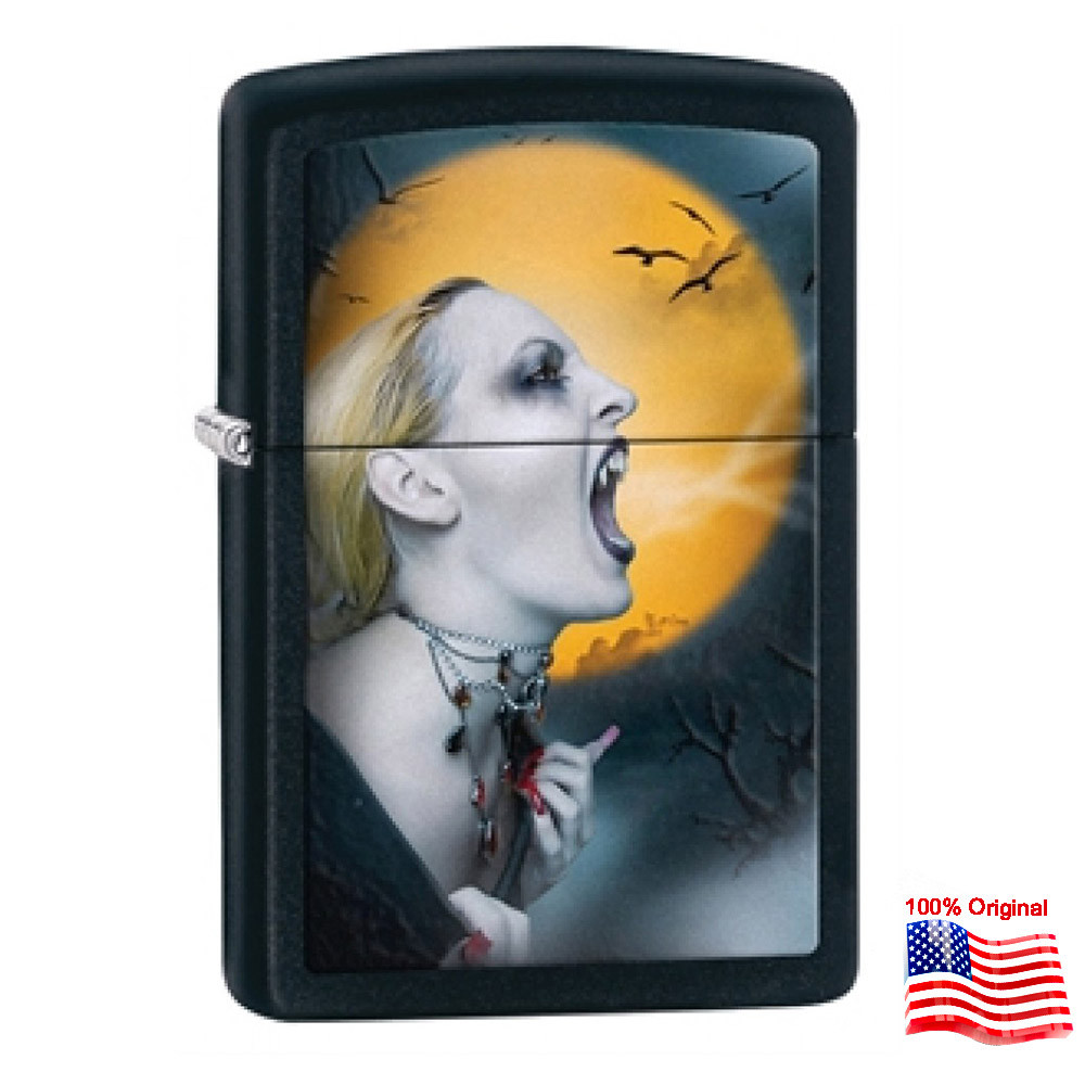 

Зажигалка Zippo 28435 SCREAMING VAMPIRESS черная 28435