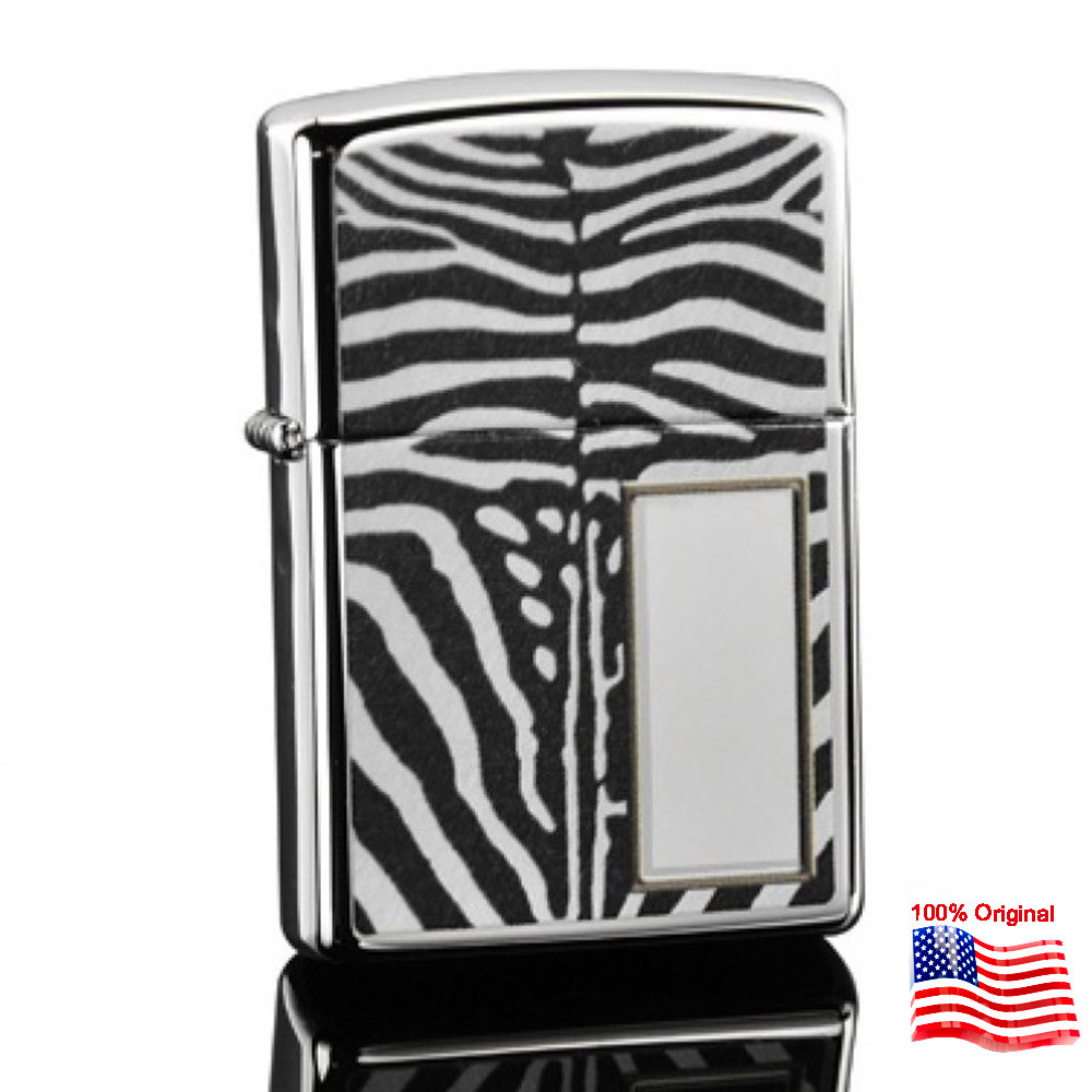 

Зажигалка Zippo 28046 ZEBRA серая 28046