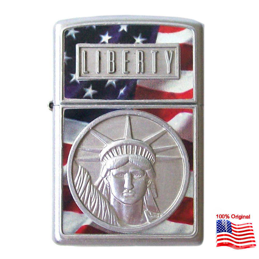 

Зажигалка Zippo 21074 The Face of Liberty серая 21074